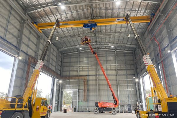 Composite Design Building - Commercial Shed (internal view)