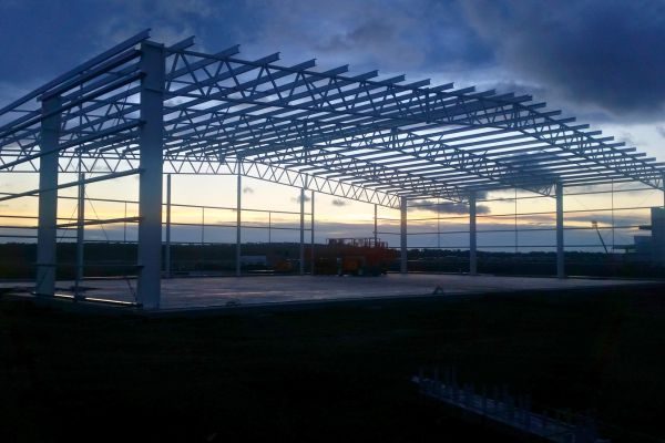 Web Truss Steel Building